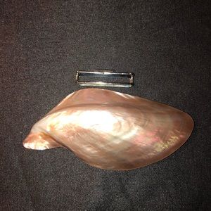 Vintage Seashell Belt Buckle
